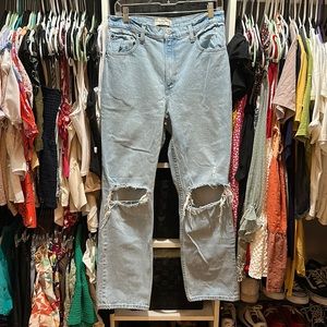 Abercrombie & Fitch | 90’s Straight Ultra High Rise | NWOT